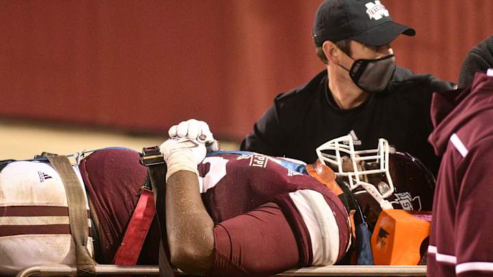 Mississippi State's Mike Leach shares positive update on Marquiss Spencer