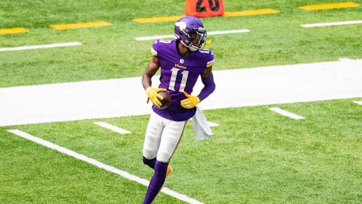 Vikings Waive Tajae Sharpe, Add Khalfani Muhammad to Practice Squad Vikings Waive Tajae Sharpe, Add Khalfani Muhammad to Practice Squad