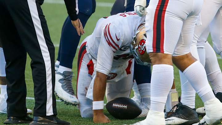 Kyle Shanahan Not Confident Jimmy Garoppolo will Play Again This Season