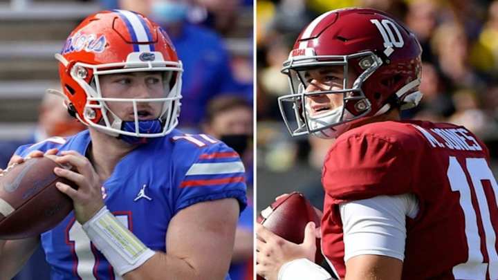 Plenty of Respect Between Heisman Candidates, Gators' Trask, Alabama's Jones