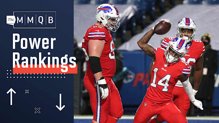 NFL Power Rankings: Chiefs Keep Top Spot; Bills Closing in on AFC East Title