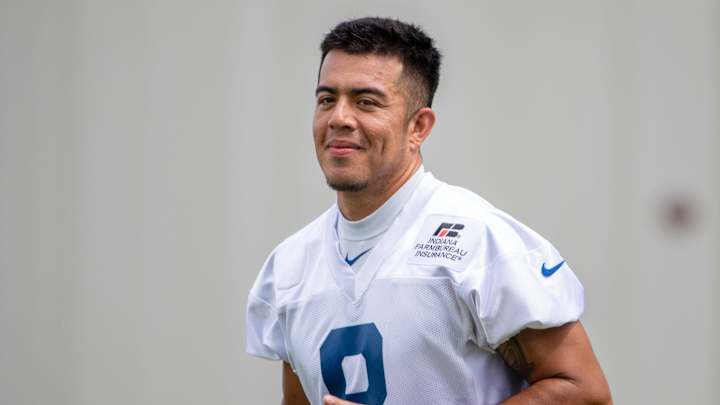 Colts Punter Rigoberto Sanchez Eyes Practice Return After Surgery to Remove Tumor Colts Punter Rigoberto Sanchez Eyes Practice Return After Surgery to Remove Tumor