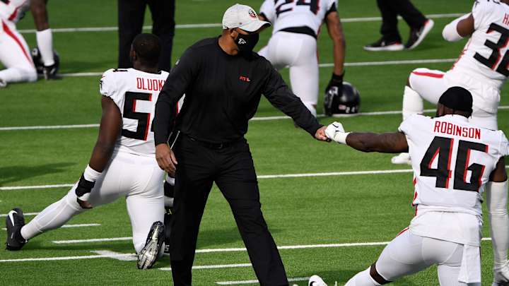 Arians: Falcons 'Playing Their Tails Off' For Former Buccaneers' HC Morris