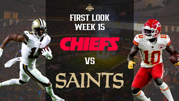 First Look: Chiefs vs. Saints First Look: Chiefs vs. Saints