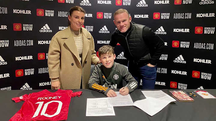 Wayne Rooney's 11-Year-Old Son, Kai, Signs to Play in Manchester United Academy
