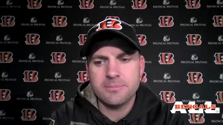 Watch: Zac Taylor on Geno Atkins' Surgery, Brandon Allen's Health and Finding the Winning Formula