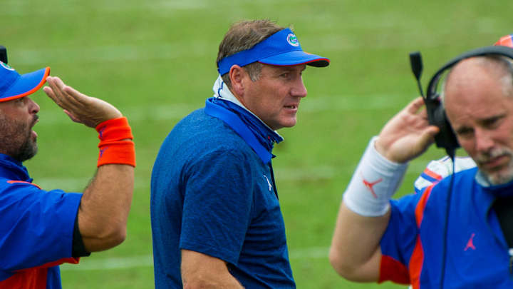 Florida Coach Dan Mullen Playing QB Shell Game with Alabama Looming