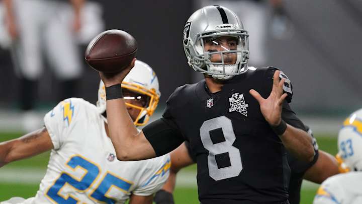 Raiders QB Marcus Mariota Earned $825,000 After Taking Over vs. Chargers