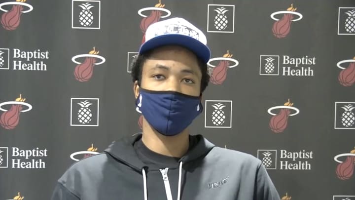 Miami Heat's Bam Adebayo Says KZ Okpala Has Andre Iguodala Defensive Potential Miami Heat's Bam Adebayo Says KZ Okpala Has Andre Iguodala Defensive Potential