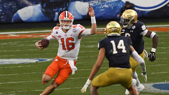 Clemson's Trevor Lawrence Inches Closer Towards Heisman Bid, Remains Focused on Playoff Run