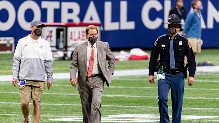Nick Saban Addresses Alabama's COVID-19 Protocols After Players Went Home for Holidays