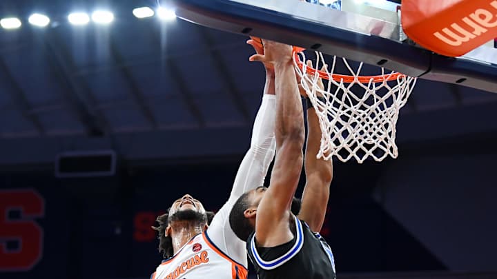 WATCH: Alan Griffin's Block Saves Syracuse at End of Regulation