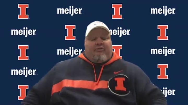 POST-GAME VIDEO - Penn State 56, Illinois 21: Illini Interim Head Coach Rod Smith