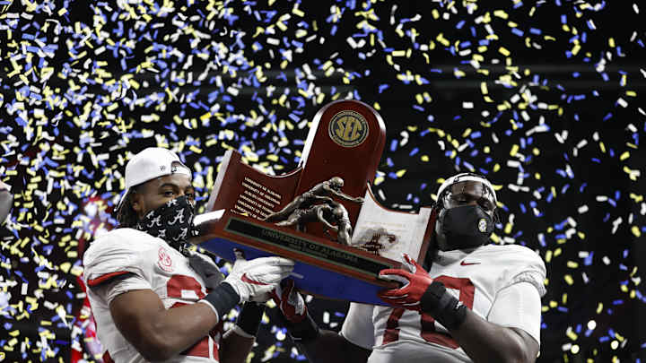 Alabama Football Captures 28th SEC Title, Defeats No. 7 Florida 52-46
