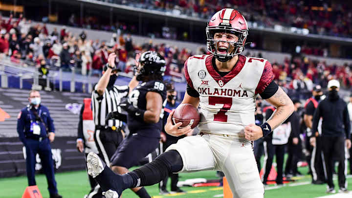 Oklahoma favored in way-too-early Top 25s Oklahoma favored in way-too-early Top 25s