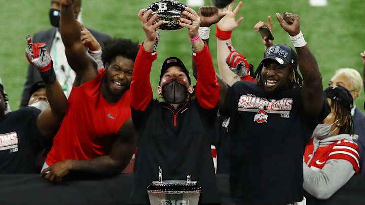 Big Ten Championship Ohio State Postgame Press Conference Highlights Big Ten Championship Ohio State Postgame Press Conference Highlights