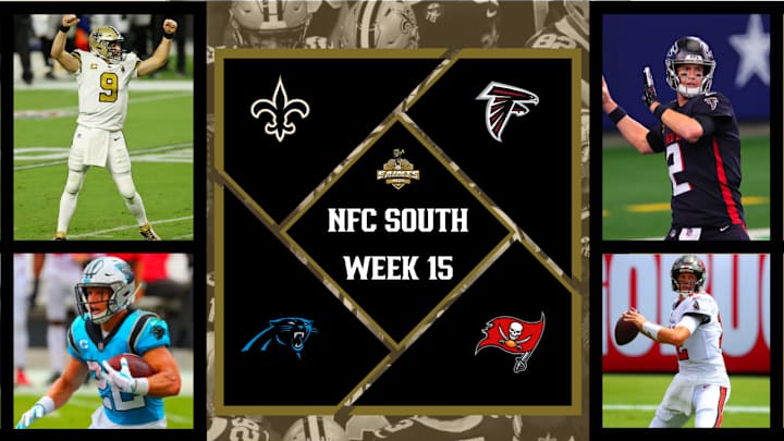 NFC South Games Preview in Week 15 NFC South Games Preview in Week 15