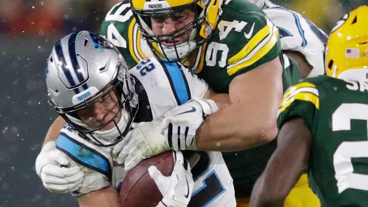 Packers-Panthers Inactives: Okung, McCaffrey Out for Carolina