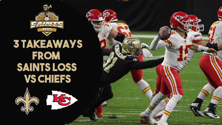 3 Takeaways from the Saints Loss to the Chiefs in Week 15 3 Takeaways from the Saints Loss to the Chiefs in Week 15