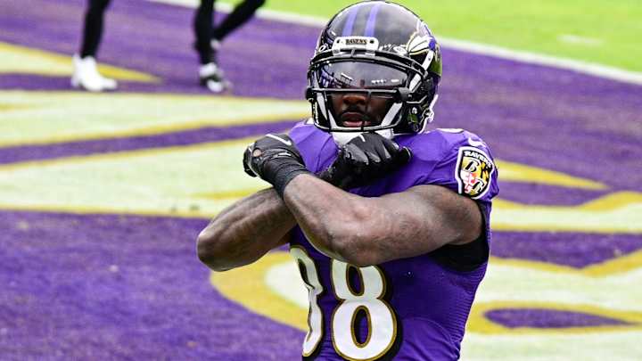 Ravens Wide Receiver Dez Bryant Scores First Touchdown Since 2017 Ravens Wide Receiver Dez Bryant Scores First Touchdown Since 2017