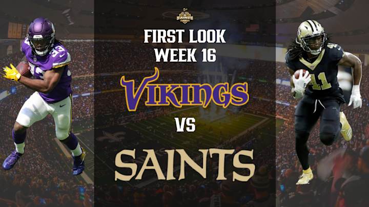 First Look: Vikings at Saints First Look: Vikings at Saints