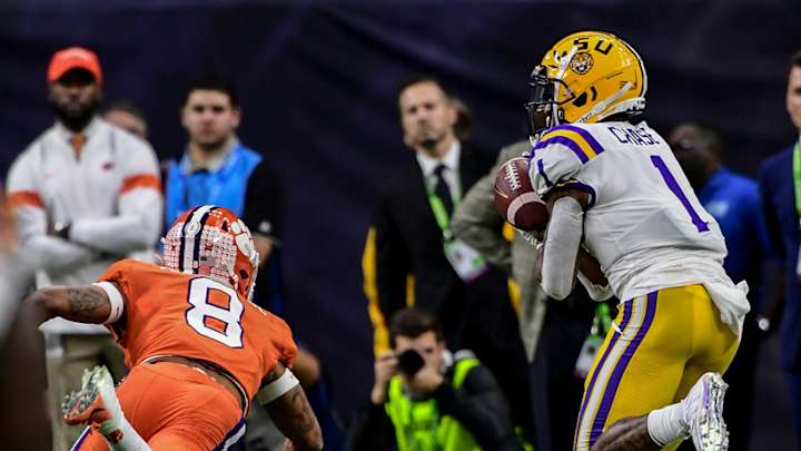 Lions Land Wide Receiver Ja'Marr Chase in Latest CBS Sports Mock Draft Lions Land Wide Receiver Ja'Marr Chase in Latest CBS Sports Mock Draft
