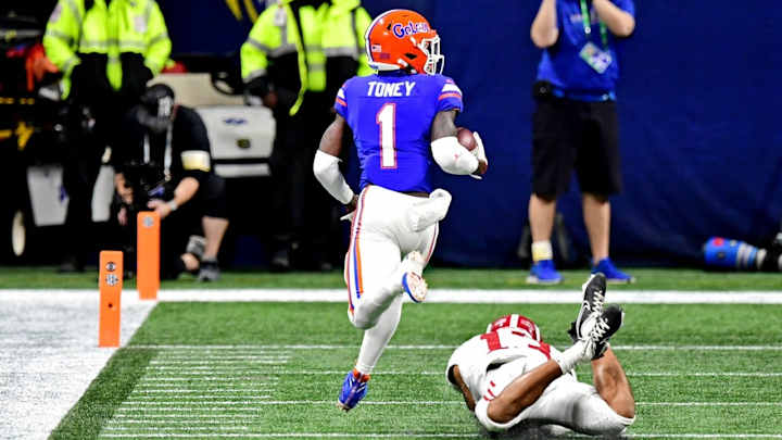 Florida Gators WR Kadarius Toney Declares for NFL Draft, Won't Play in Bowl Florida Gators WR Kadarius Toney Declares for NFL Draft, Won't Play in Bowl