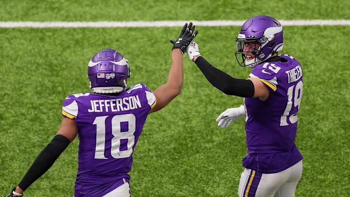 Saints will be challenged by Vikings Receivers Jefferson and Thielen Saints will be challenged by Vikings Receivers Jefferson and Thielen
