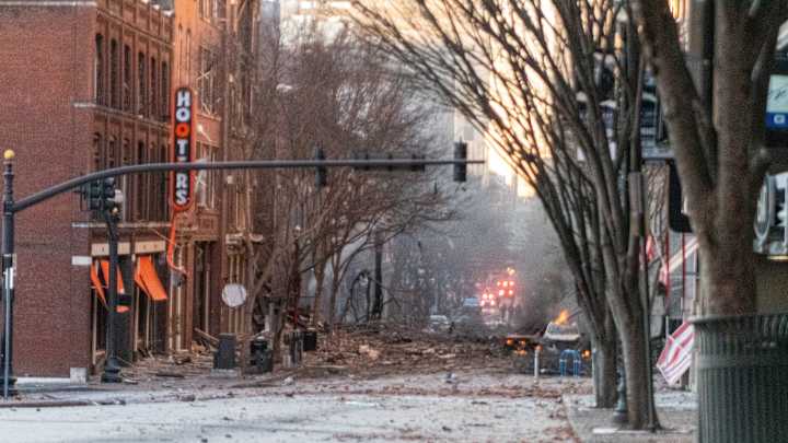 Titans React to Christmas Morning Explosion in Downtown Nashville