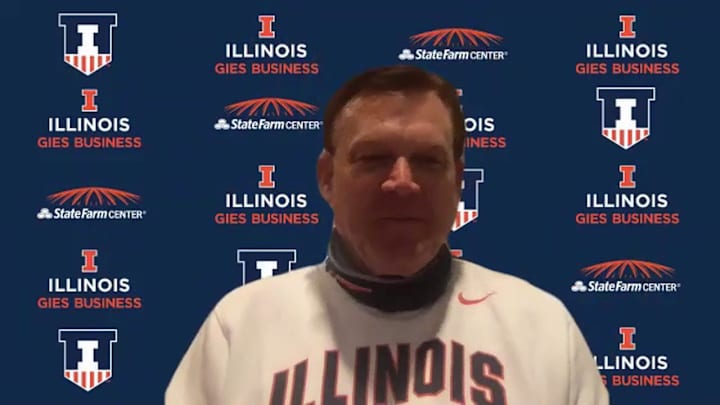 PRE-GAME VIDEO: Illinois coach Brad Underwood on Christmas & Indiana Matchup