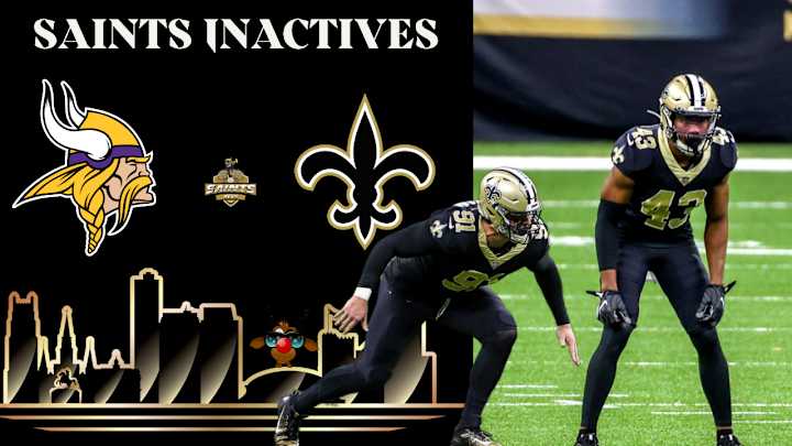 Week 16: Saints Inactives Week 16: Saints Inactives