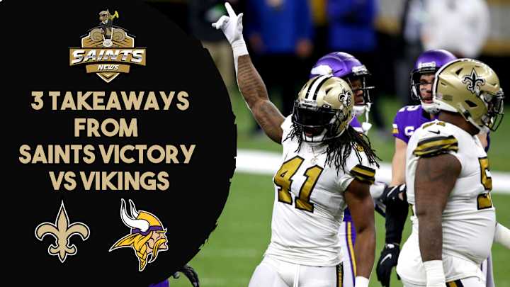 3 Takeaways from the Saints' Christmas Victory Over the Vikings 3 Takeaways from the Saints' Christmas Victory Over the Vikings