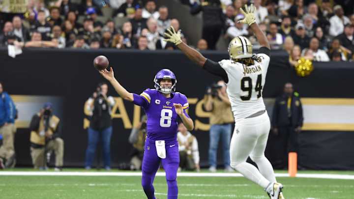 Saints vs. Vikings Live Score Updates