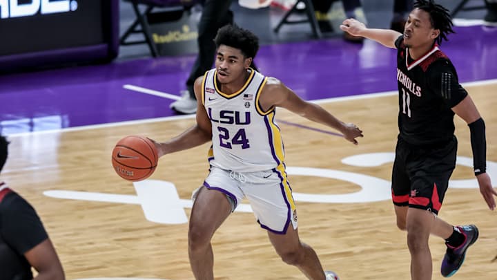 LSU Basketball Has Tough Time Putting Away Pesky Nicholls State Team With 86-80 Win