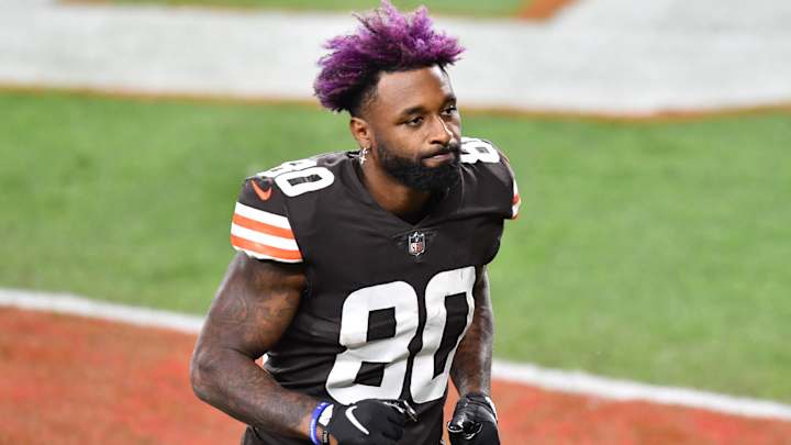 Browns Place Jarvis Landry, Three Other Wide Receivers on Reserve/COVID-19 List