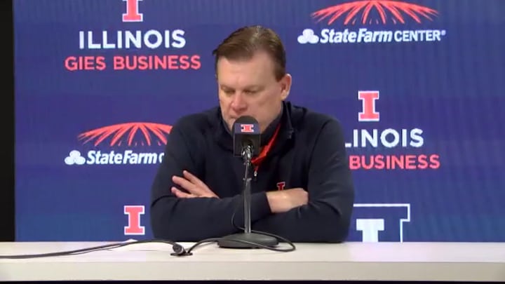POST-GAME VIDEO: No. 18 Illinois 69, Indiana 60 - Illini Coach Brad Underwood