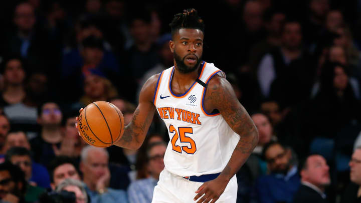 Knicks' Reggie Bullock Has Jersey Snafu That Could Only Happen to the Knicks