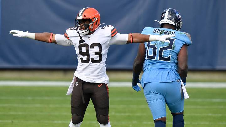 Browns Place B.J. Goodson on Reserve/COVID-19 List, Activate Jedrick Wills, Promote Javon Patterson