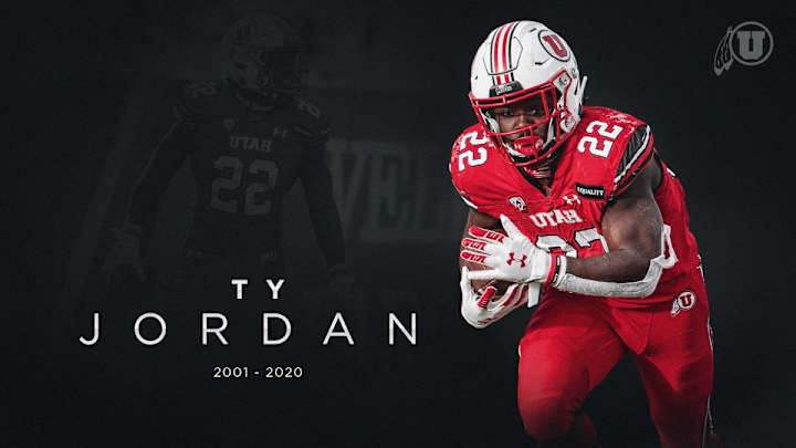 University of Utah Honors Ty Jordan With Lighting Of The 'U'
