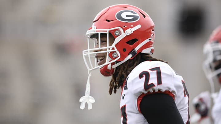 Eric Stokes Garnering First-Round Attention in NFL Mock Drafts