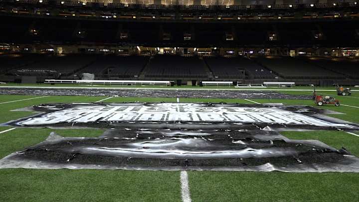 WATCH: The Field Being Painted for Clemson-Ohio State