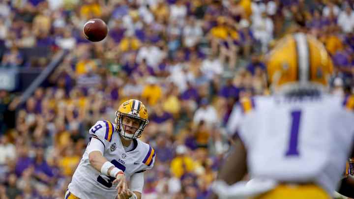 Bengals Add LSU Wide Receiver Ja'Marr Chase in Latest Mock Draft