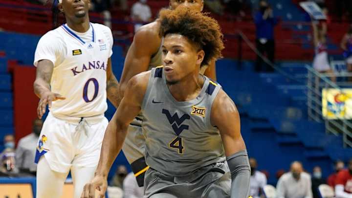 WVU Guard Miles McBride Works Out with Los Angeles Lakers