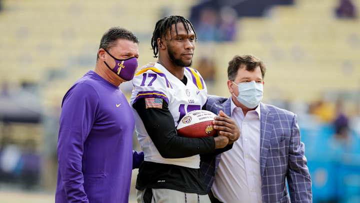 Report: LSU Receiver Racey McMath Hires Agent, Will Enter 2021 NFL Draft