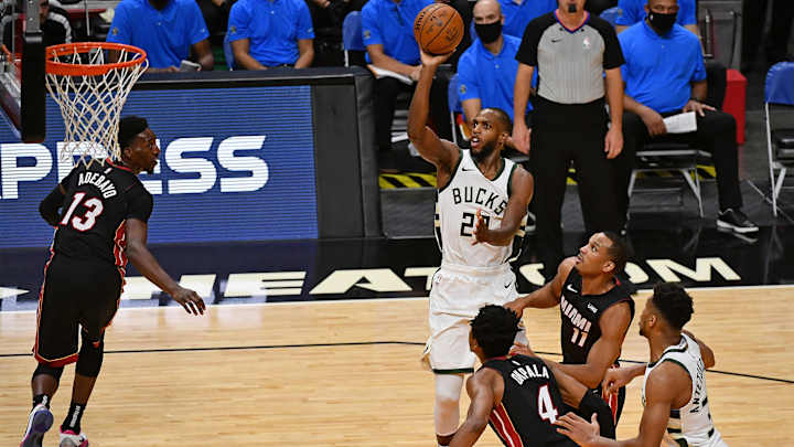 Milwaukee Bucks Set an NBA Record 29 Three-Pointers Against Heat