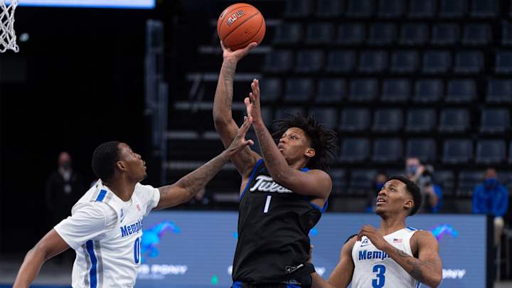 Brandon Rachal’s Late Free Throws Lift Tulsa Past No. 5 Houston