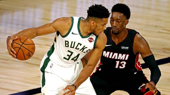 Miami Heat's Bam Adebayo Doesn't Think He Has a Rivalry With Giannis Antetokounmpo
