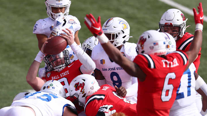 Ball State Beats No. 19 San Jose State 34-13 in Arizona Bowl