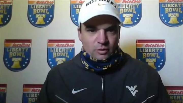 WATCH: Neal Brown Talks Liberty Bowl Win Over Army, Momentum for 2021