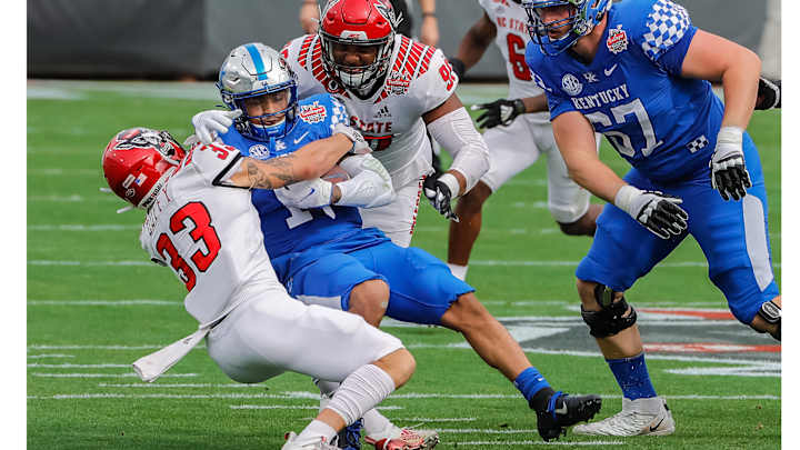 Chris Rodriguez's Two Scores Help Kentucky Rout No. 23 NC State Chris Rodriguez's Two Scores Help Kentucky Rout No. 23 NC State